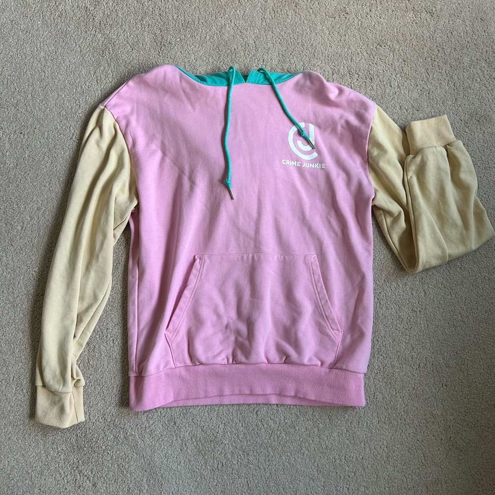 Crime Junkie Color Block Sweatshirt